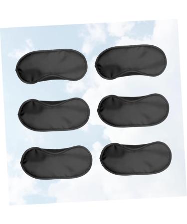 Lurrose 20pcs Silk Eye Mask Travel Eye Patch - Black Sleeping Mask for Restful Sleep and Relaxation - Buy Online on GoSupps.com