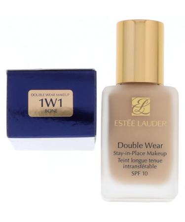 Estee Lauder Double Wear Stay-in-Place Makeup 1W1 Bone 1W1 Bone 30 ml (Pack of 1)