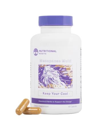 5-in-1 Menopause Support Vitamins for Women Fermented Vitamins Minerals Probiotics and Organic Herbs Third Party Tested Doctor's Choice 30 Servings