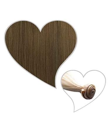 Global Extend human hair weft 45cm ash brown#8B 110 g