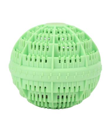 Jerliflyer Cleaning Washing Ball Laundry Balls Natural Non Chemical Detergents for Washing Machines Environmental Friendly Laundry Balls and Detergent Substitutes for Washing Balls(green)