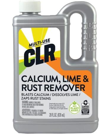 CLR Calcium Lime & Rust Remover - Biodegradable Formula - 28 Oz Bottle (2 Pack) - Buy Online on GoSupps.com