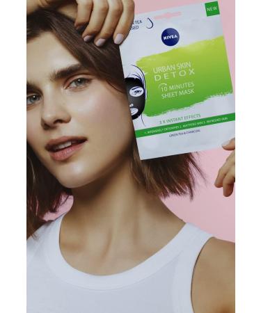 Beiersdorf AG NIVEA Urban Skin Detox Mask 25 g 1 piece - Buy Online on GoSupps.com