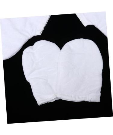 De Paraffine Avec Isolation Thermique Coton Et Chaussettes Pour Soins Spa Chaud Blanc - Buy Online on GoSupps.com