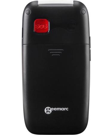 Geemarc CL8700-4G Amplified Clamshell Mobile Phone | Large Keys, SOS Function | Hearing Aid Compatible - Unlocked UK Version - Buy Online on GoSupps.com