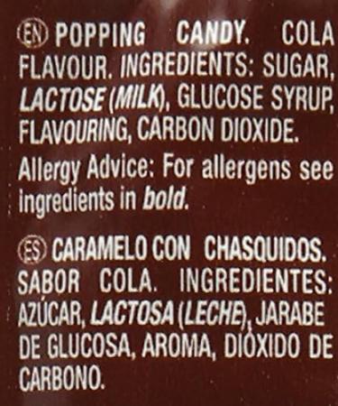 Fizz Wiz Popping Candy Cola Flavor 5g - Pack of 50 - Buy Online on GoSupps.com