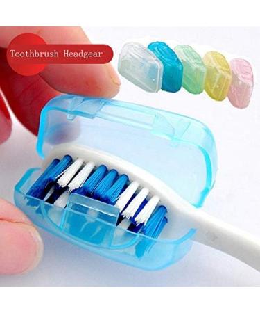 Mackur Toothbrush Case - Travel Toothbrush Cover 5 Pack for Camping & Home - Random Colors - Buy Online on GoSupps.com