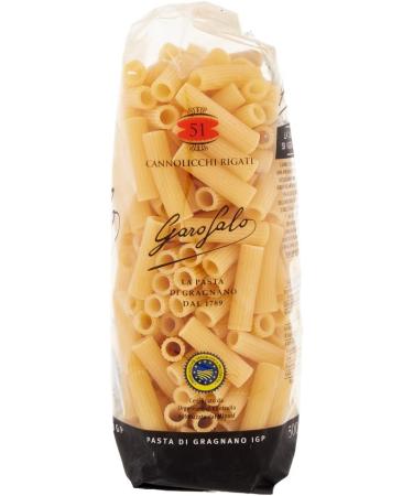  Italian Gourmet E.R. Garofalo Cannolicchi Rigati No. 51 Pack of 10 Neapolitan durum wheat semolina packets with 500g of IGP pasta + 400g Italian Gourmet Polpa - Buy Online on GoSupps.com