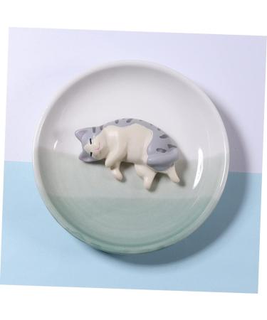 MAGICLULU Storage penholder pencil display stand cat sculpture pen storage rack calligraphy painting rest miniature cat statues coffin brush holder Nail Art Pen Holder resin painted Pen - Buy Online on GoSupps.com