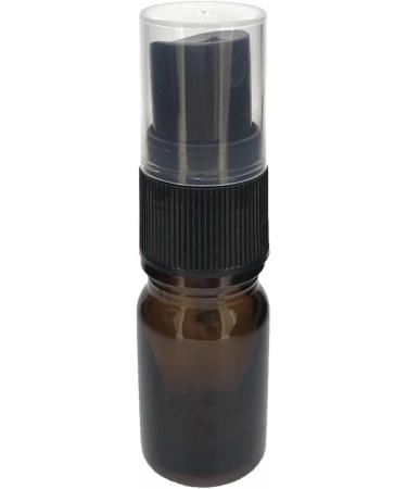 12 5 ML Amber Essential Oil Bottles with Black Fine Mist Spray Cap - Buy Online on GoSupps.com