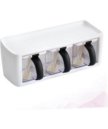 LABRIMP Bamboo Basket 1pc Box Sauce Container Condiment Dressing Case Seasoning Containers Seasoning Box Set Household - Buy Online on GoSupps.com