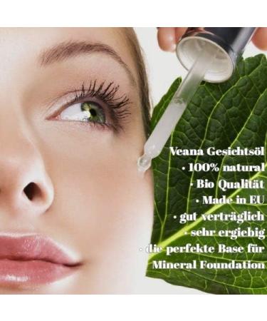 Mineral Foundation (6 g) + Premium Organic Apricot Kernel Oil (15 ml) DE- ko Certified - 20 Color Shades - For Normal/Dry Skin Nuance Chocolate - Buy Online on GoSupps.com