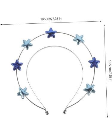 Beaupretty Adults Headbands crown headbands star hair band halloween hair band carnival headpieces for women cosplay headband party headdress adults headband props headgear cloth aldult - Buy Online on GoSupps.com