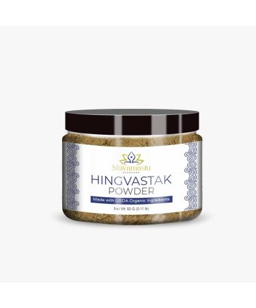 Shivamastu Hingvastak Powder- Made with USDA Organic Ingredients- Ayurvedic Digestive Supplement - for Gas & Bloating