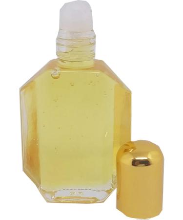 Virsachi: Black Jeans - Type For Men Scented Body Oil Fragrance Regular Cap - Light Gold - 1 oz. - ID#37013 1 Fl Oz (Pack of 1)