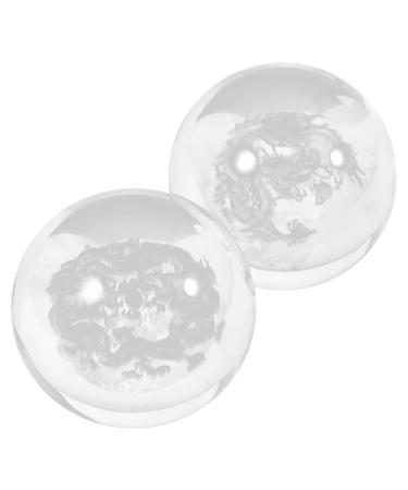 Collbath 2st Healthy Massage Ball Stress-reducing handballs Hand training balls Older handballs Chinese stress balls Small baoding balls Handroid balls glass outside gift