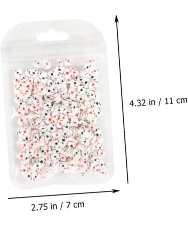 FRCOLOR 4 Nail Art Accessories Designer Nail Pendants Nail Rings Jewellery Nail Sticks Nail Accessories Nail Art DIY Decorations Simulation Materials for Manicure Charm Decorate Card Games Clay - Buy Online on GoSupps.com