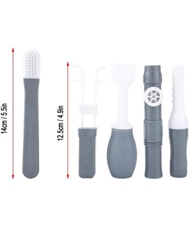 Mund Trainer Tongue Trainer Kit - 5 Silicone Oral Fitness Tools for Muscle Recovery & Massage | Healthcare System - Buy Online on GoSupps.com