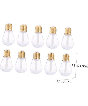 Angoily 30pi ces Tubes De Lip Gloss Cr atifs Ampoule Bouteilles Miniatures Rechargeables Pour Cosm tiques 1 unit (Lot de 1) dor x3pcs - Buy Online on GoSupps.com