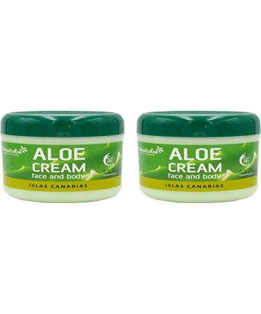 TABAIBA aloe vera cream face cream and body Aloe Vera x 2 units 600 milliliters Aloe Vera 300 ml (pack of 2)