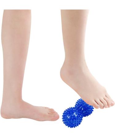 Buy Nuzamas Peanut Massage Balls - 2-Piece Set for Muscle Relaxation Yoga Trigger Point Therapy & Acupuncture - Blue Hand-Foot Massager - Buy Online on GoSupps.com