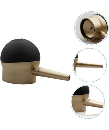 NOLITOY Reissue Nozzle Hair Building Sprayer Spray Nozzle Hair Building Fibers Applicator Golden - Buy Online on GoSupps.com