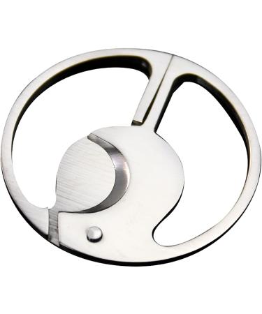 PENNY73 Round Sharp Double-Edged Stainless Steel Cigar Cutter Cigar Scissors Guillotine Pocket Knife Cuban Smoke Accessories Tool - Buy Online on GoSupps.com