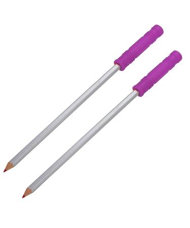 Silicone Cawn Pencils - Sensory Stress Relief for Adults & Kids | Tension-Free Oral Fixation & Chewing Toys (Purple Saberstift Set) - Buy Online on GoSupps.com