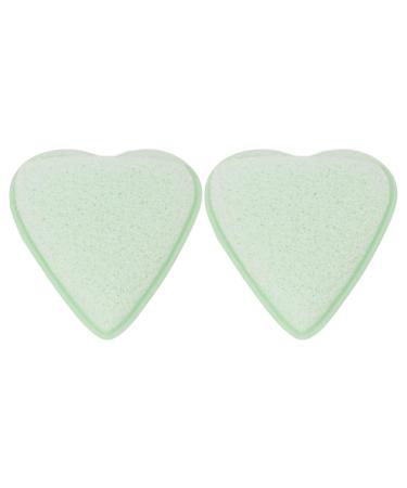 Heart Shaped Facial Sponge Set - Absorbent Elastic & Gentle Exfoliation for All Skin Types - Buy Online on GoSupps.com