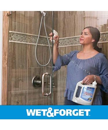 Wet & Forget Shower Cleaner 64oz (2 Pack) | No Scrubbing, Bleach-Free Formula | Ready to Use Weekly Application - Buy Online on GoSupps.com