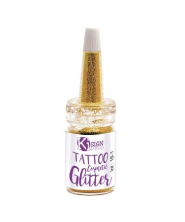 Ki-Sign Ki-Sign Gold Skin Glitter 7 ml Bottle