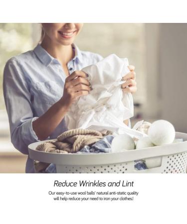Buy XL Wool Dryer Balls 4-Pack - 100% Chemical-Free New Zealand Fabric Softener | Award-Winning Natural Laundry Balls | Add Essential Oils for Freshness - Buy Online on GoSupps.com