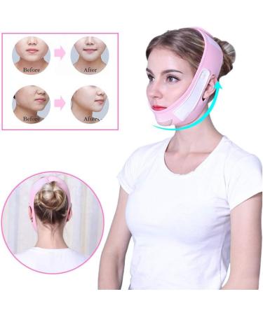Facial Lifting Lose Losing Belt - V-Line Kinnbackenband for Double Chin Care Weight Loss & Anti-Wrinkle Treatment | Face Lifting Bandage - Shop Internationally! - Buy Online on GoSupps.com