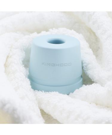 Kinghood Double Edge Safety Razor with Stand - 10 Blade Pack (Pink/Blue) | For Men and Women - Buy Online on GoSupps.com