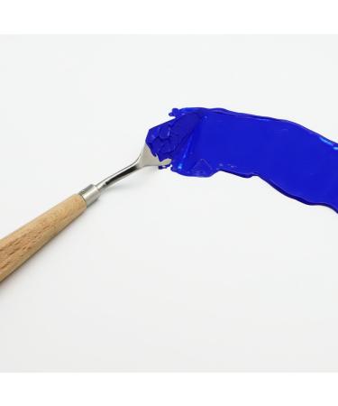 Mont Marte 5 Piece Studio Palette Knife Set - Stainless Steel Knives in Various Sizes and Styles - Buy Online on GoSupps.com