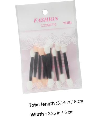 VINTORKY 40pcs Sponge Stick Mini Cosmetic Brushes Eyeshadow Application Brush Glitter Eyeshadow Plastic Abs - Buy Online on GoSupps.com