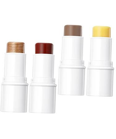 LALADEFIEE 1 Set Contour Stick Liquid Blush Highlighter Makeup Cream Neopentyl Di(ethylhexanoate) Ester