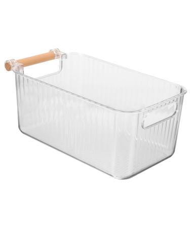 minkissy Soaking Container Nail Salon Supplies Nail Manicure Bowls Soaking Bowl Nail soak Bowl Manicure Supply Nail Salon Bowls Nail Art soak Bowl Manicure Tool Hand Organizer The pet 28x15.5cm Transparent