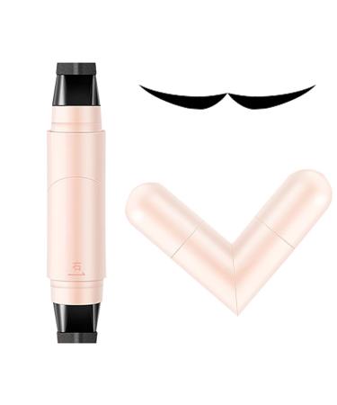Eyeliner with Trick Stencils Waterproof Eye Pen with Contoured Guide Cosmetic Marker for Defined Look Long Lasting Formula Ideal for daily makeup beauty brown