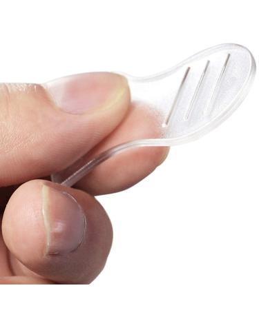 20-Piece Y-Shape Brush Set | Silicone Eyelash Shield Pads & Mini Comb | Makeup Beauty Tool for Eyelash Extensions - Transparent & Pink - Buy Online on GoSupps.com