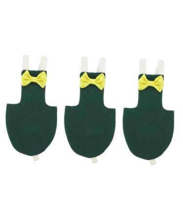 MipCase 3st Flying Bird Windulas Deaf diapers Flight suits for soft birds chicken-duck clothes nymphensittich flight suit bird clothing ara diaper xuanfeng parrot cotton as shown 4x7cmx3pcs