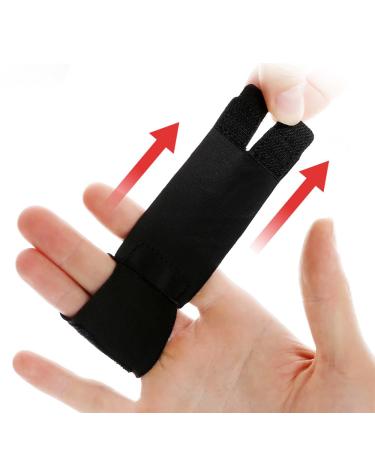 Sport Finger Splints Set - 2PCS for Arthritis Pain Relief & Compression Support | Assorted Sizes for Tendonitis & Athletic Stress - Buy Online on GoSupps.com