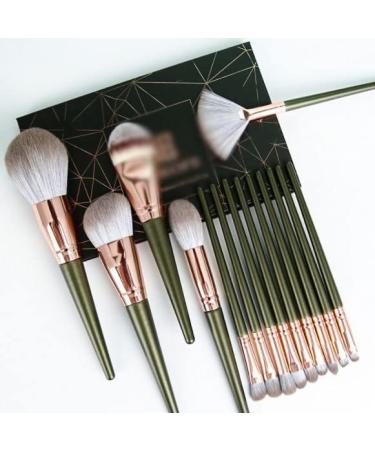 14-Piece Large Loose Powder Brush Set | Soft Bristle Eye Shadow & Beauty Tools for Flawless Makeup - International Shipping Available - Buy Online on GoSupps.com