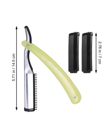 EXCEART Folding Straight Razor - Premium Manual Shaving Razor for Effortless Grooming | International Shipping Available - Buy Online on GoSupps.com