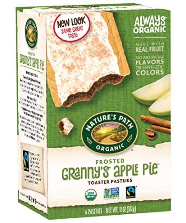 Nature's Path Organic Frosted Toaster Pastries Variety Pack Flavors (3 Boxes - 6 Count Per Box) Made with Real Fruit - Cherry Pomegranate Granny's Apple Pie Wildberry Acai - Buy Online on GoSupps.com
