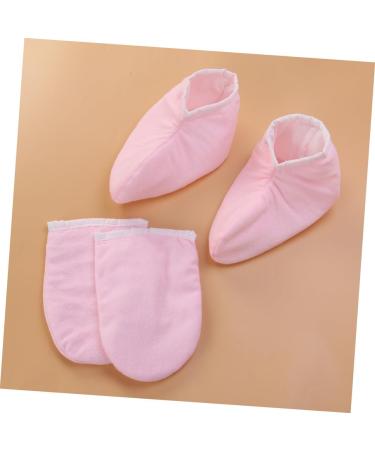 2paires Mitaines De Paraffine ponge Avec Fermeture Pression Housses Isolantes Pour Bain De Cire Mains Et Lot - Buy Online on GoSupps.com