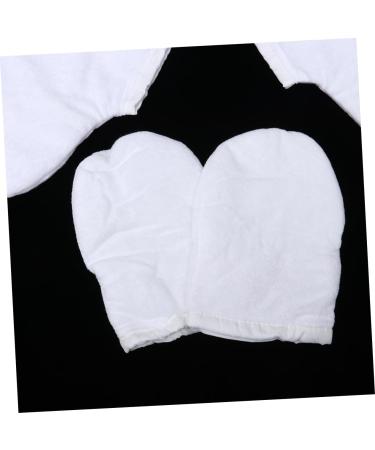 POPETPOP Set Paraffin Bath Bags Soft Cotton Mittens Hand Gloves Hand Treatment Mitts Paraffin Bath Liners Wax Mitts Paraffin Hand Liners Paraffin Wax Warmer Hand Wax White Spa - Buy Online on GoSupps.com