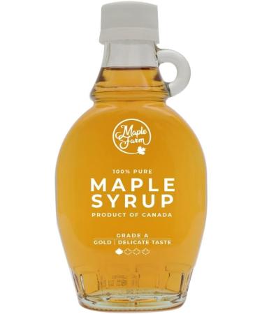 MapleFarm - Pure maple syrup. Tasting pack 4 variants: GOLD - AMBER - DARK - VERY DARK. Category A golden amber dark very - Buy Online on GoSupps.com