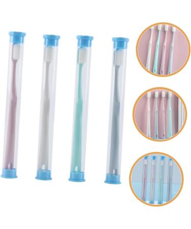 Mobestech 4-Piece Tooth Cleaning Brush Set | Professional Portable Toothbrushes for Gums | Individually Packaged Travel Accessories - Buy Online on GoSupps.com