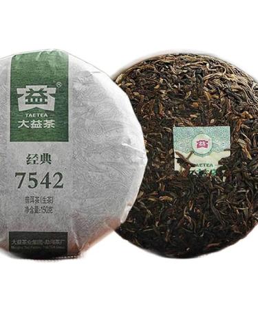 G teau au Th Vert Puerh Jouri Cru Puer Chine Menghai Puer 150g